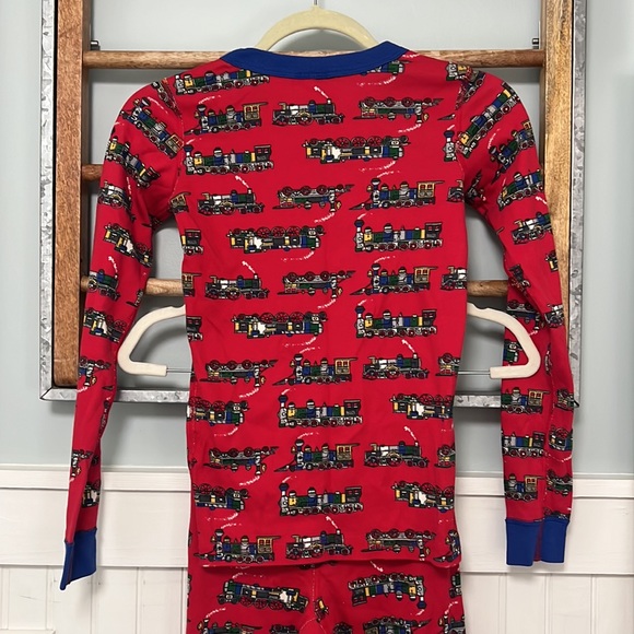 Hanna Andersson pajamas train size 10 140 - Picture 6 of 9